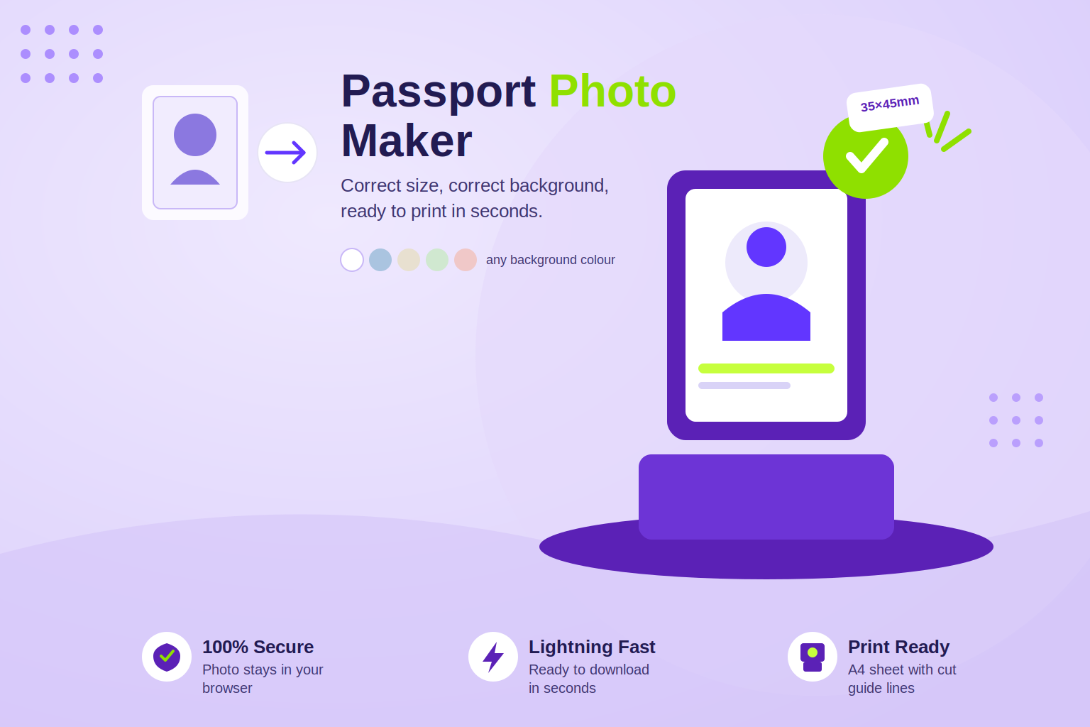 Passport Size Photo Maker