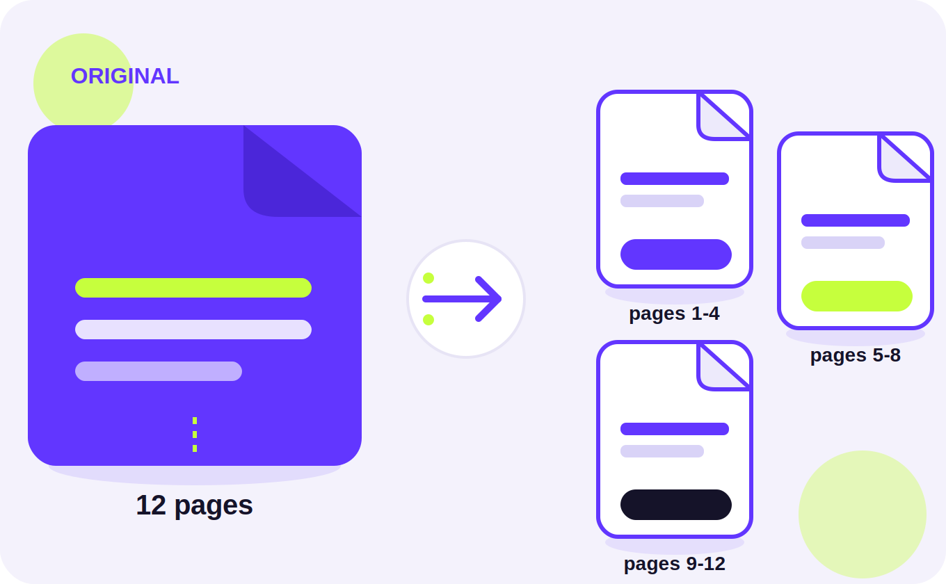 Split PDF online free and split PDF pages easily with ToolPickrr